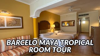 BARCELO MAYA TROPICAL ROOM TOUR [upl. by Lora873]