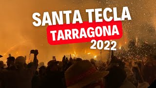 Santa Tecla Tarragona 2022 correfoc [upl. by Nataline579]