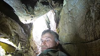 MEGA EXPLORATION Metal Detecting Old Homesite Exploring Caves And MOAR [upl. by Ettennej76]