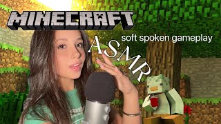 ASMR Soft Spoken Minecraft Lets Play Key Board Noises Mouse Clicking Funny Commentary [upl. by Furlong]