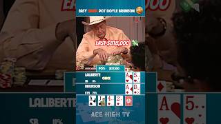 Doyle Brunson took it all 😍 poker highstakespoker [upl. by Tennek]