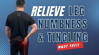 Stop Leg Numbness And Tingling  3 Easy Steps [upl. by Llebyram]