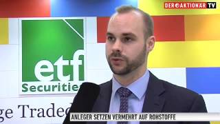 ETF Securities Anleger setzen vermehrt auf Rohstoffe [upl. by Anuaik]