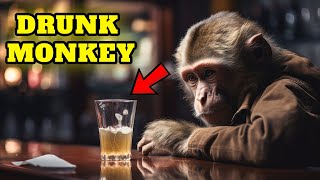 The Drunken Monkeys Of St Kitts  Animals That Get Drunk In The Wild [upl. by Garik791]