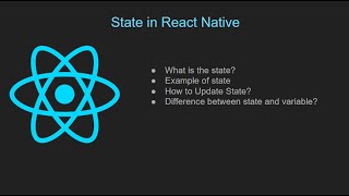 React native tutorial in hindi 8 State in React Native [upl. by Razal]