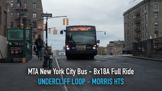 Riding 2019 Nova Bus LFS 8551 on the Bx18A  MTA New York City Bus [upl. by Wilfrid]