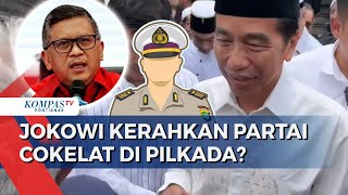 PDIP Sebut Jokowi Kerahkan Partai Cokelat alias Polisi CaweCawe Pilkada 2024 Benarkah [upl. by Blanche8]