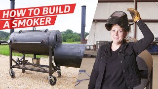 How Custom Barbecue Smokers are Made — How To Make It [upl. by Bink]