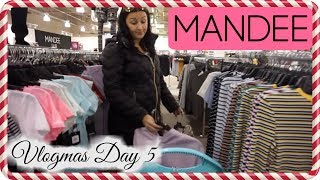 HUGE MANDEE SHOPPING SPREE  HAUL ❄ Day 5 ❄ VLOGMAS 2018 ❄ [upl. by Dietz]