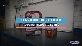 Fitting Instructions  Diesel Filter Prado 150 Series [upl. by Zoarah]