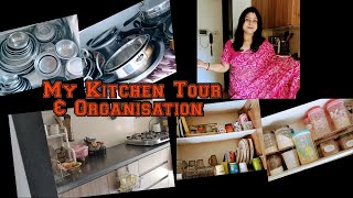 My Organised Kitchen Tour 2023Kitchen Organisation ampIdeasLife Of U N Me [upl. by Kay657]