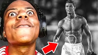 iShowSpeed reacts to Ronaldo Hot Moments 😂 [upl. by Aihseken]