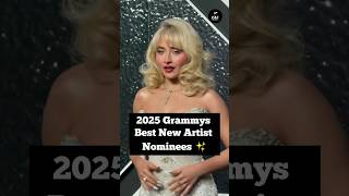 The 2025 Grammys Best New Artist Nomineesgrammys music [upl. by Ruphina]