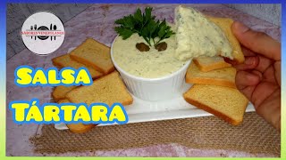 Salsa Tartara Casera Venezolana  Muy fácil de Preparar y Muy deliciosa [upl. by Eanahs]