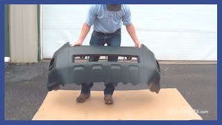 How to Unfold amp Prep Your Bumper Cover for Installation [upl. by Ynos]