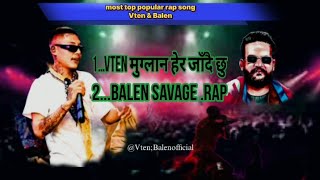 VtenBalenmost popular rap song remix rap song Nepalrappingstudio20232024 [upl. by Johnston556]