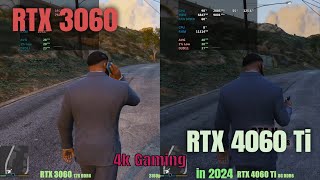 RTX 3060 vs RTX 4060Ti 4K Gaming [upl. by Thatch]