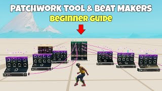 How to use the NEW Patchwork Tool amp Beat Maker Devices in Fortnite Creative [upl. by Ahsieyt]