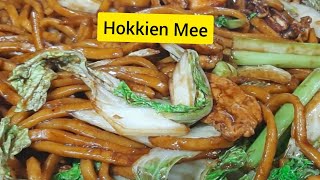 Cooking Hokkien Meechinese noodles recipe [upl. by Harrus]