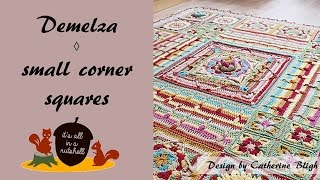 Demelza Part 1  Small Corner Squares [upl. by Atiuqahs605]