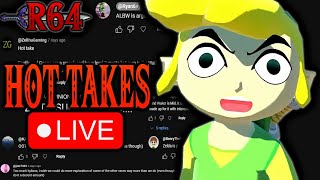 REACTING TO ALL OF YOUR ZELDA HOT TAKES LIVE [upl. by Kondon885]