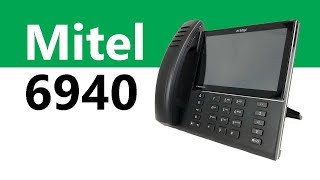 The Mitel 6940 IP Phone  Product Overview [upl. by Imeon]