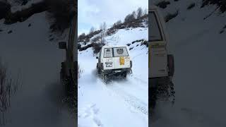 m57 swap 4x4 offroad automobile mountainoffroad toyotalandcruiser snow mudoffroad [upl. by Reyotal]