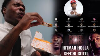 HITMAN HOLLA amp AYE VERB Were In A SH💥💥TOUT😲 quotHe The BIGGEST BHquot GEECHI GOTTI Makes POWER MOVE [upl. by Tunk612]