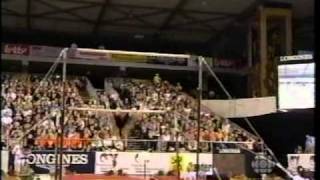 Renske Endel  2001 Worlds Event Finals Uneven Bars [upl. by Caravette1]