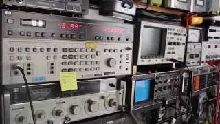 Ricezione di SAQ su 1720 khz con voltmetro selettivo HP3586A [upl. by Tound]