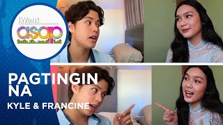 Kyle Echarri and Francine Diaz  Pagtingin Na  iWant ASAP Highlights [upl. by Emmuela]