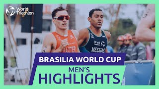 Race Highlights  2024 BRASILIA WORLD TRIATHLON CUP  Men [upl. by Hadihsar]