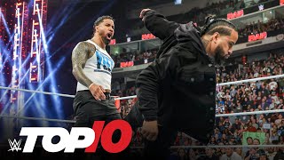 Top 10 Monday Night Raw moments WWE Top 10 March 18 2024 [upl. by Ixela]