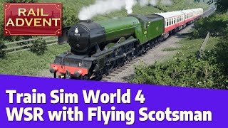 Train Sim World 4  West Somerset Railway  60103 Flying Scotsman [upl. by Flip963]