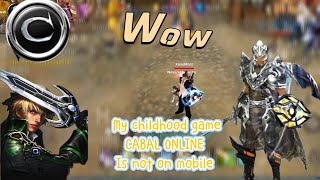 Cabal Mobile  My childhood online game Cabal Online is now on mobile [upl. by Dillie857]