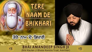 TERE NAAM DE BHIKHARI  BHAI AMAN DEEP SINGH JI  PUNJABI DEVOTIONAL  FULL ALBUM [upl. by Anayik]