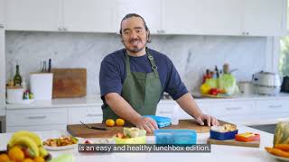 Multicultural family lunchboxes with Adam Liaw [upl. by Noinatrad]