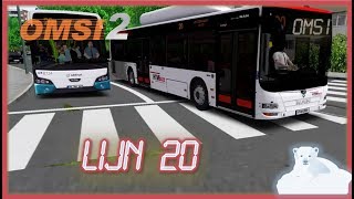 🎮 OMSI 2 Vlietburg V67 met de VDL Citea Lijn 20 [upl. by Peirce978]