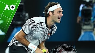 Roger Federers 36 best points from the Australian Open [upl. by Norrat]