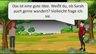 Deutsch lernen Deutsch lernen durch Dialoge  Indirekte Fragen [upl. by Bobker]