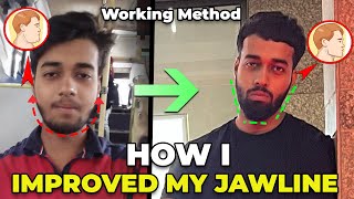 How to get a SHARP JAWLINE  Enhance your Looks  Mewing Exercise [upl. by Secrest]