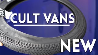 NEW CULT VANS BMX TIRES First Look and Thoughts [upl. by Aramo284]