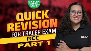 Tracer Quick Revision  RCC  Xylem Technical Exams [upl. by Sudoeht]