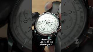 Progress update on our chronograph watchmaking kit  WWT 51 [upl. by Aihseuqal]