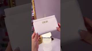 Unboxing my Dior purchase with me dior diorbeauty asmr diorhaul unboxing makeup shorts [upl. by Brechtel]