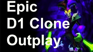 EPIC CLONE OUTPLAY D1 Ranked [upl. by Smailliw]