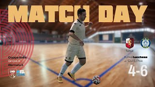 COPPA ITALIA 2425  futsal Lucchese vs CUS Pisa [upl. by Aliab]