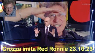 Crozza imita ancora Red Ronnie su UFO Sfera luminosa etc  Fratelli di Crozza 131023 [upl. by Obed]