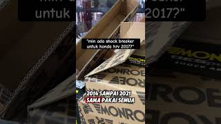 Harga Shock Absorber  Shock Breaker Honda HRV 2017 by unoPart ID [upl. by Bills]