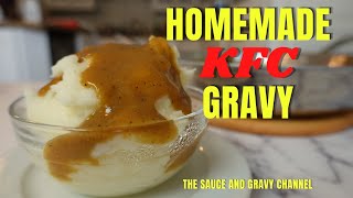 Homemade KFC Gravy  KFC Style Gravy Recipe  11 Herbs and Spices Gravy  Colonel Sanders Gravy [upl. by Anomar]